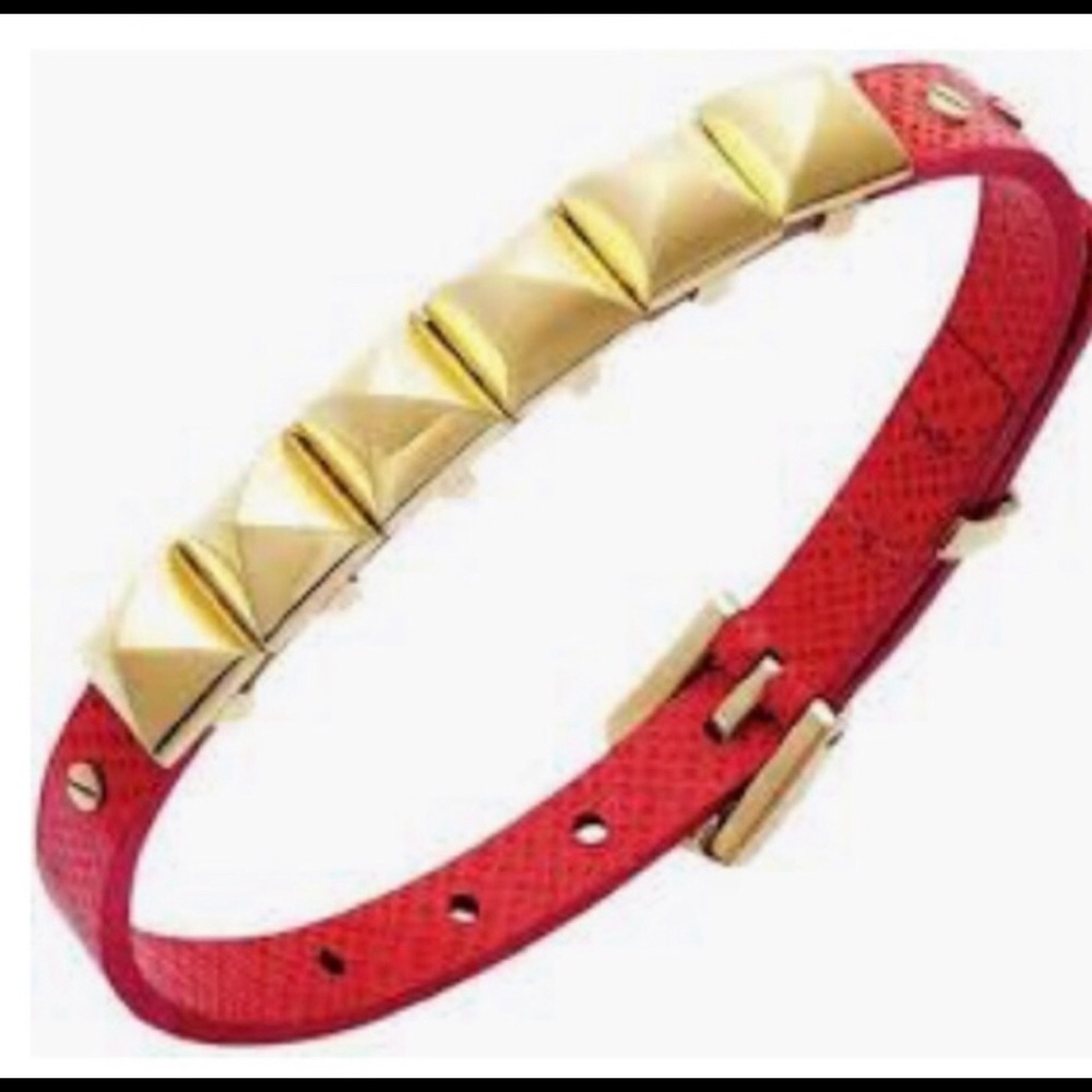 ♥️Michael Kors Red Studded Bracelet ♥️